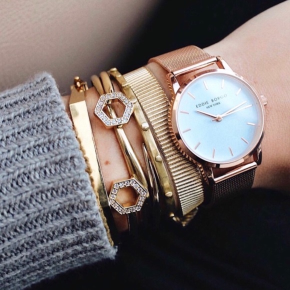 Analog Watch Eddie Borgo The Soho Watch Exclusive Eddie Borgo Rose